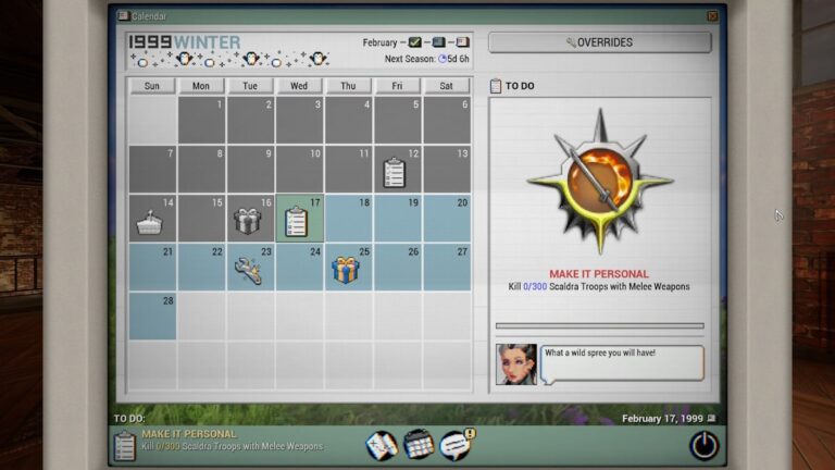 1999’s calendar, seasons, and Hex Overrides – Destructoid